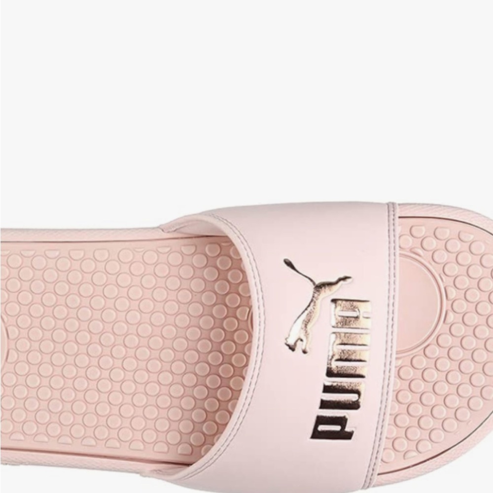 PUMA Women's Soft Pink Slide Sandals Size 9